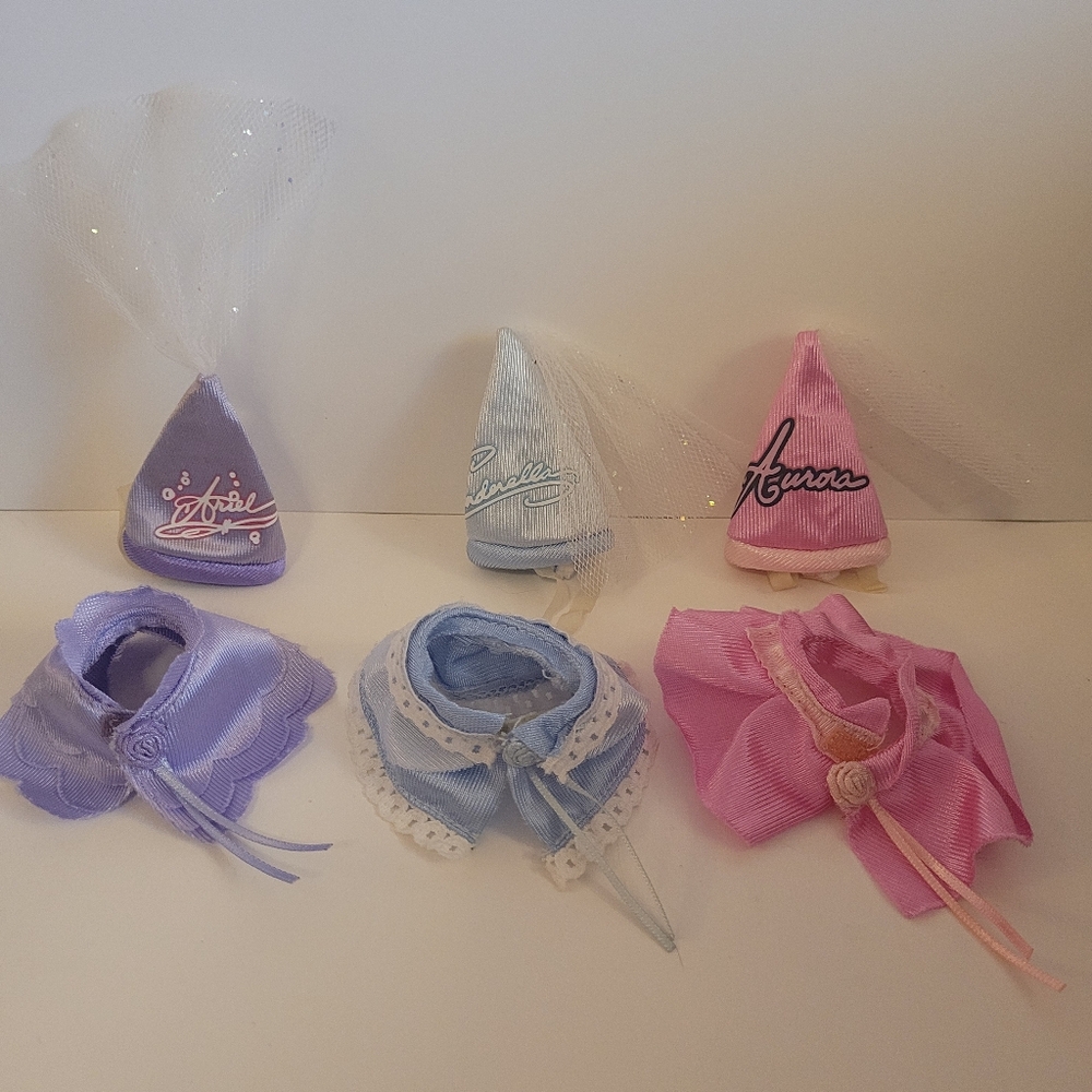 My Little Pony Disney Princess Outfits G3 Build a Pony Ariel Cinderella Aurora